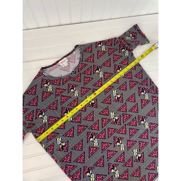 Disney LulaRoe Women’s Minnie Mouse Oversized High Low Tunic & Cap Set Size XXS - Picture 3 of 7